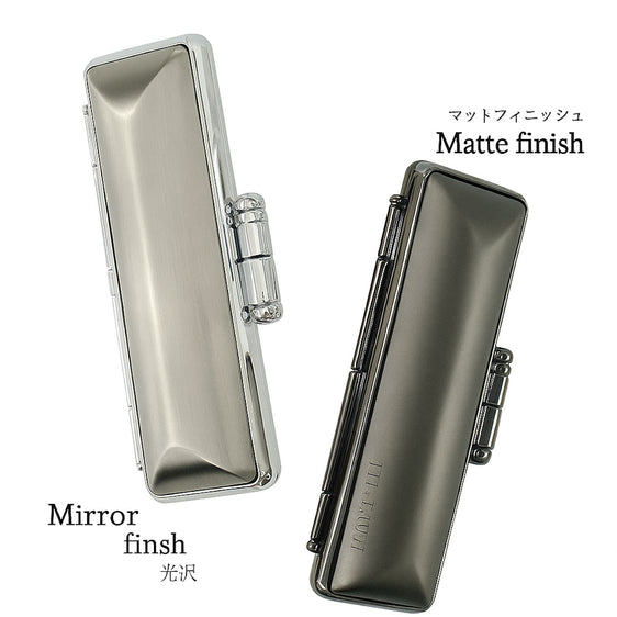 チタン製印鑑ケース