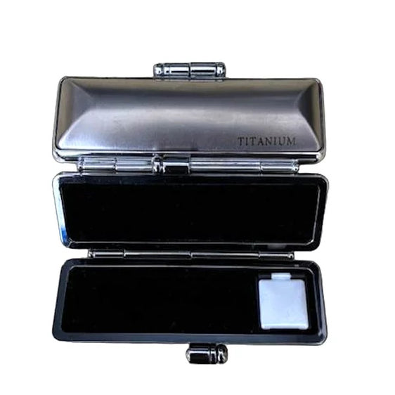 チタン製印鑑ケース
